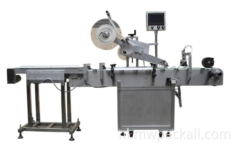 Automatische etiketteringsmachine Carton Corner Two Sides Sticker Labeler Machine met een goede prijs